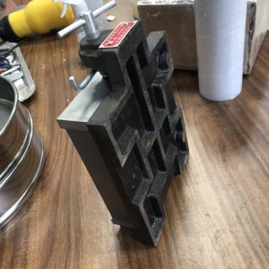 Khuôn đúc mẫu vữa xi măng 40x40x160 bằng gang