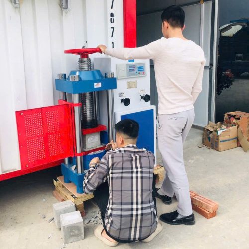 Thí nghiệm nén mẫu bê tông