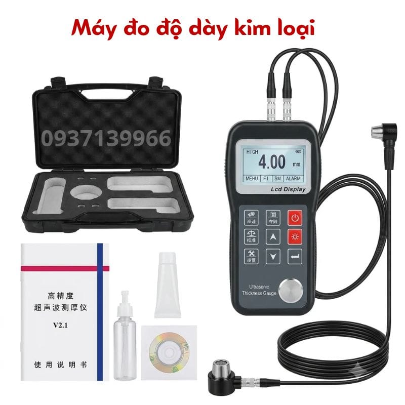 Máy đo độ dày kim loại YZ310 Máy đo độ dày kim loại YZ310
